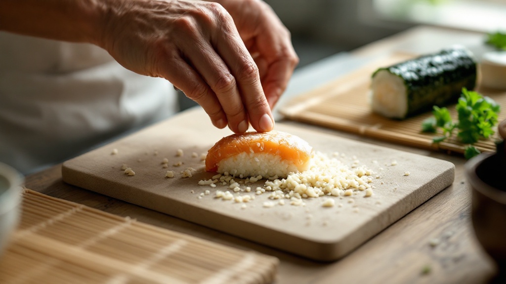 Dlaczego ryż do sushi nie klei się i odpada?