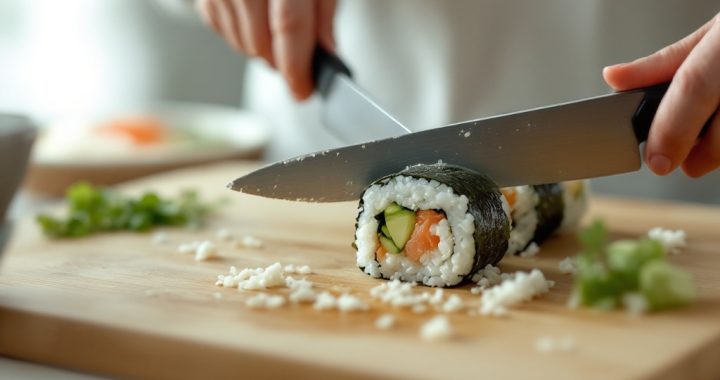 Dlaczego sushi się nie kroi – błędy przy cięciu rolek domowego sushi?