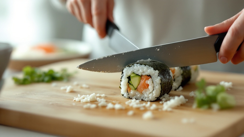 Dlaczego sushi się nie kroi – błędy przy cięciu rolek domowego sushi?