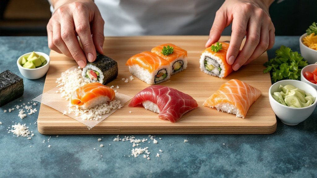 Jak dobrać składniki do różnych rodzajów sushi – maki, nigiri, temaki