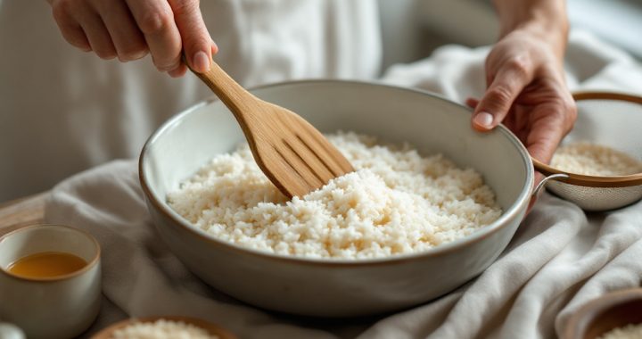 Jak doprawić ryż do sushi – zaprawa z octem ryżowym