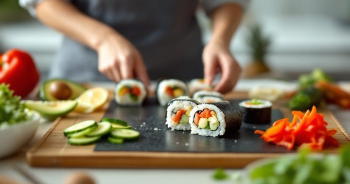 Sushi wegetariańskie – jakie warzywa i składniki wybrać do rolek