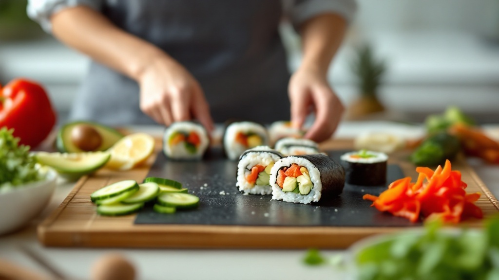 Sushi wegetariańskie – jakie warzywa i składniki wybrać do rolek